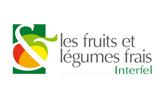 Logo les fruits et les légumes frais.