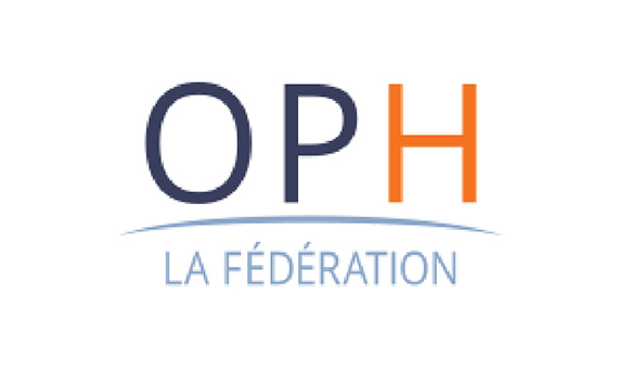 Logo de la FOPH : Fédération des Offices Publics de l'Habitat.