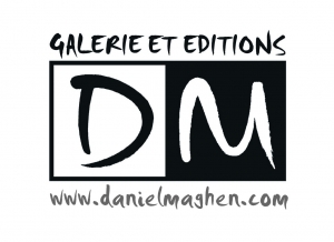Logo de la Galerie Daniel Maghen.